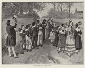 A Lesson in Deportment by Gordon Frederick Browne